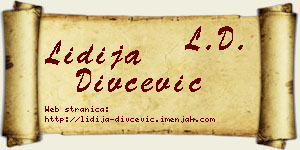 Lidija Divčević vizit kartica
